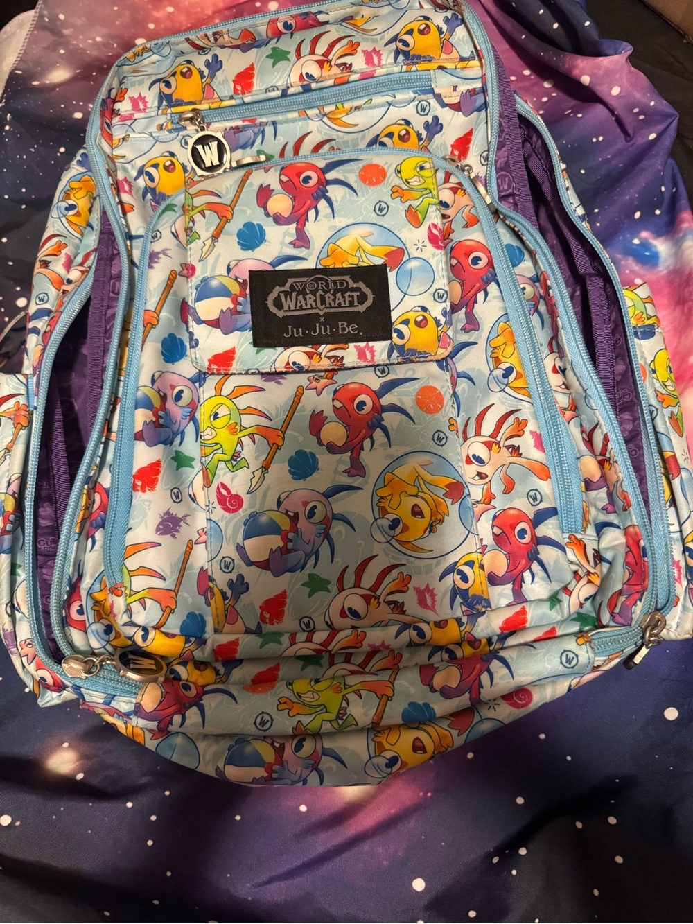 March of murloc BRB Warcraft jujube backpack
